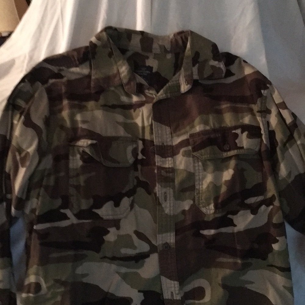 Flannel camp long sleeve